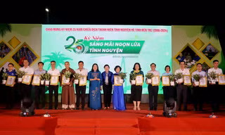 25 năm Chiến dịch Thanh niên tình nguyện Hè tỉnh Bến Tre: Sáng mãi ngọn lửa tình nguyện