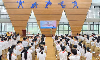 Hà Nội: Các bạn học sinh THCS Lê Quý Đôn (Long Biên) bày tỏ tâm tư qua "Điều em muốn nói"