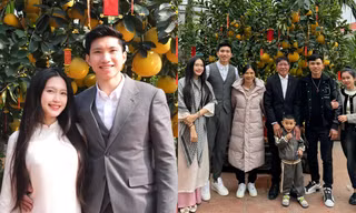 Nàng dâu mới Doãn Hải My chia sẻ về bỡ ngỡ khi lần đầu ăn Tết ở quê nhà Đoàn Văn Hậu