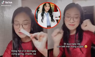 MC Olympia Khánh Vy mắc COVID-19, khuyên mọi người nên giữ tinh thần thoải mái, lạc quan