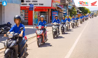 Lan tỏa “Sắc xanh tình nguyện” cùng Honda UNI TOUR 2024