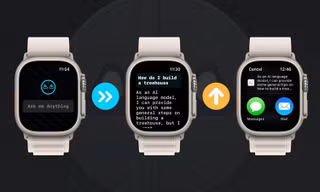 Ứng dụng này sẽ cho phép bạn trò chuyện với ChatGPT trên Apple Watch