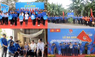 Các địa phương ra quân hưởng ứng chiến dịch Thanh niên tình nguyện Hè năm 2023