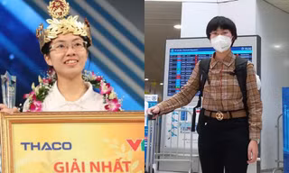 Quán quân Olympia 2020 Thu Hằng lên đường sang Úc du học, ngoại hình thay đổi đáng chú ý