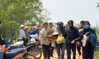 Đã tìm thấy cả 5 thi thể trong vụ nhóm học sinh lớp 6 THCS bị đuối nước ở Thanh Hóa