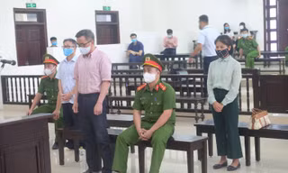 Các bị cáo có kháng cáo tại phiên tòa phúc thẩm.