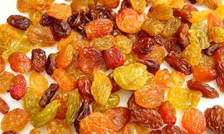 Nho khô tốt cho người tập luyện