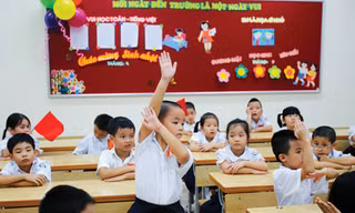 Không chấm điểm học sinh lớp 1: Khích lệ thay vì so sánh