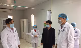 Đoàn công tác của Bộ Y tế kiểm tra phòng chống dịch tại Vĩnh Phúc