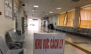 Khu cách ly BV Bệnh Nhiệt đới T.Ư nơi bệnh nhân N.T.D đang điều trị