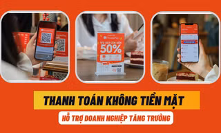 Doanh nghiệp tăng trưởng ấn tượng nhờ ứng dụng thanh toán không tiền