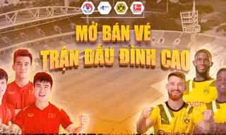 Mở 4 quầy bán vé trực tiếp trận tuyển Việt Nam đấu Dortmund