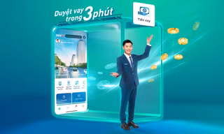 Vay online trong 1 phút và nhiều tính năng mới trên BIDV SmartBanking
