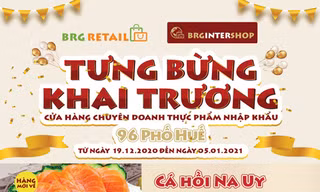 BRG Retail khai trương BRGIntershop – Cửa hàng chuyên doanh thực phẩm nhập khẩu 