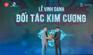Thu Cúc bùng nổ với danh hiệu đối tác Kim cương từ Sebbin