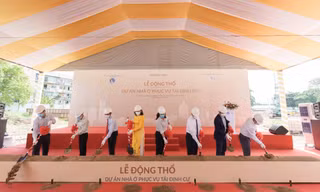 TP HCM động thổ Dự án nhà ở phục vụ tái định cư tại Cư xá Thanh Đa