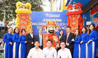 Vietravel Hà Nội khai trương văn phòng giao dịch tại 262 Xã Đàn