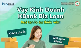 KBank Biz Loan: Ứng dụng vay vốn trực tuyến mở rộng kinh doanh và mua sắm 