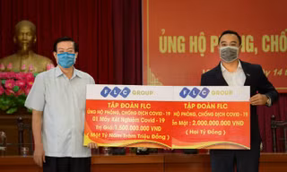 Tập đoàn FLC ủng hộ 3,5 tỷ đồng chung tay cùng Vĩnh Phúc chống dịch Covid – 19 