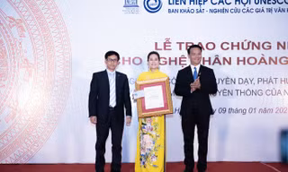 Tổ chức Unesco vinh danh nghệ nhân ẩm thực Hoàng Minh Hiền