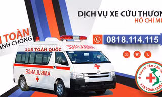 Ở đâu cần cứu thương, đội ngũ xe cấp cứu 115 toàn quốc luôn sẵn sàng 