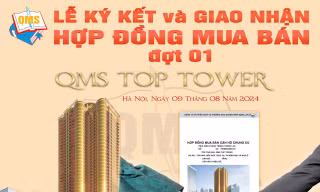 Lễ ký kết và giao nhận hợp đồng mua bán đợt 1
