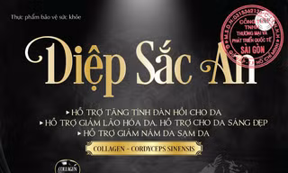 TPBVSK nước uống trẻ hóa da Diệp Sắc An – Lựa chọn uy tín của phái nữ 