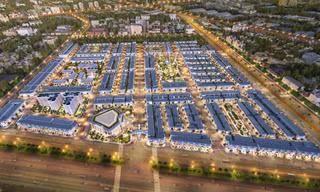Phối cảnh tổng thể khu đô thị Century City tọa lạc trên mặt tiền đường ĐT 769 và đường Cầu Mên, xã Bình Sơn, huyện Long Thành