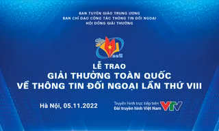 Giải thưởng toàn quốc về thông tin đối ngoại lần thứ VIII