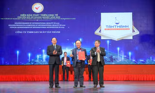 Tân Thành tự hào đón nhận “Thương hiệu vàng chất lượng quốc tế 2023”