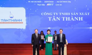 Tân Thành lọt Top 10 Thương hiệu xuất sắc Châu Á