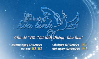 Chương trình nghệ thuật đặc biệt 'Bản giao hưởng hòa bình'