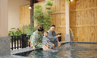 Tết này mình về Lynn Times Thanh Thủy - Tắm khoáng, đón gió xuân vườn Camping