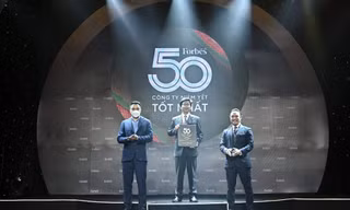 Vinaconex lần đầu lọt Top 50 công ty niêm yết tốt nhất do Forbes bình chọn