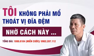 Ông Thường khổ sở vì thoái hóa đốt sống, thoát vị đĩa đệm L4/5, phình đĩa đệm