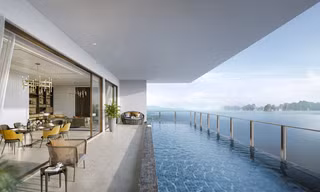 Biệt thự trên không, tầm nhìn ôm trọn vịnh Hạ Long của InterContinental 