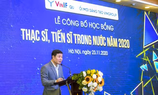 GS. Vũ Hà Văn (Giám đốc Khoa học Quỹ Đổi mới sáng tạo Vingroup) khẳng định: VinIF luôn nỗ lực hết sức để đồng hành cùng đội ngũ các nhà nghiên cứu trẻ, các cán bộ nghiên cứu khoa học