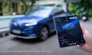 Chủ xe VinFast có thể điều khiển xe VF 8 từ xa hàng ngàn cây số qua phần mềm nâng cấp