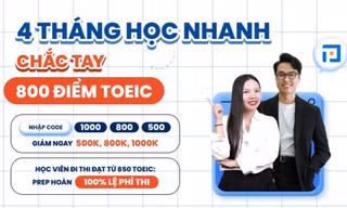 Học nhanh - thi gọn TOEIC để tốt nghiệp Đại học đúng hạn cùng PREP
