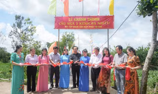Tân Hiệp Phát xây dựng 8 cây cầu dân sinh tại Tiền Giang hỗ trợ hàng chục ngàn người dân đi lại