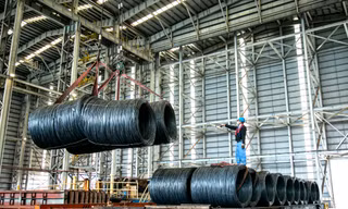 Sản lượng thép cuộn cán nóng của Hòa Phát lên cao nhất từ đầu năm