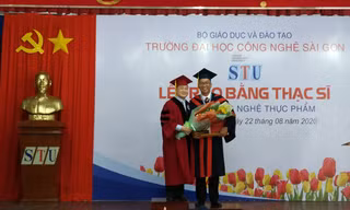 STU tổ chức Lễ trao bằng tốt nghiệp Thạc sĩ Công nghệ Thực phẩm