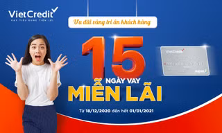 VietCredit tung hàng loạt ưu đãi cho chủ thẻ đến cuối năm
