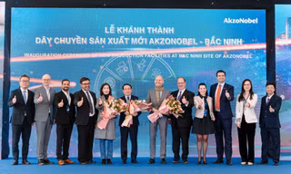 AkzoNobel khánh thành dây chuyền sản xuất mới tại nhà máy Bắc Ninh