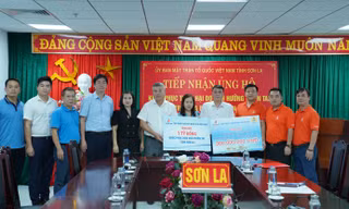 Petrovietnam hỗ trợ người dân khắc phục hậu quả mưa lũ