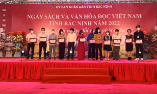 Nhà sách Tiền Phong khuyến mãi lớn tại Ngày sách và văn hóa đọc Việt Nam tại Bắc Ninh 