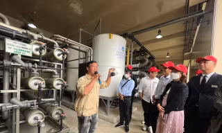 Công ty VWS gây bất ngờ cho đoàn doanh nhân quốc tế
