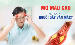 5 thủ phạm khiến bạn dù gầy vẫn bị mỡ máu cao