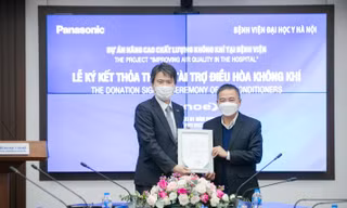 Panasonic khởi động dự án 'Nâng cao chất lượng không khí tại bệnh viện'