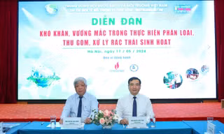 Phân loại, thu gom, xử lý rác thải sinh hoạt: Còn nhiều khó khăn, vướng mắc